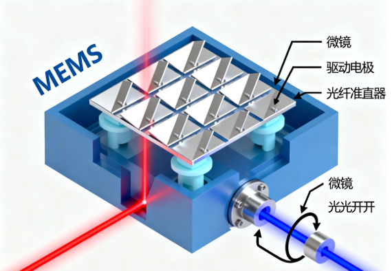MEMS光開(kāi)關(guān) 未來(lái)趨勢(shì) AIoT融合 MEMS光開(kāi)關(guān) 未來(lái)趨勢(shì) AIoT融合