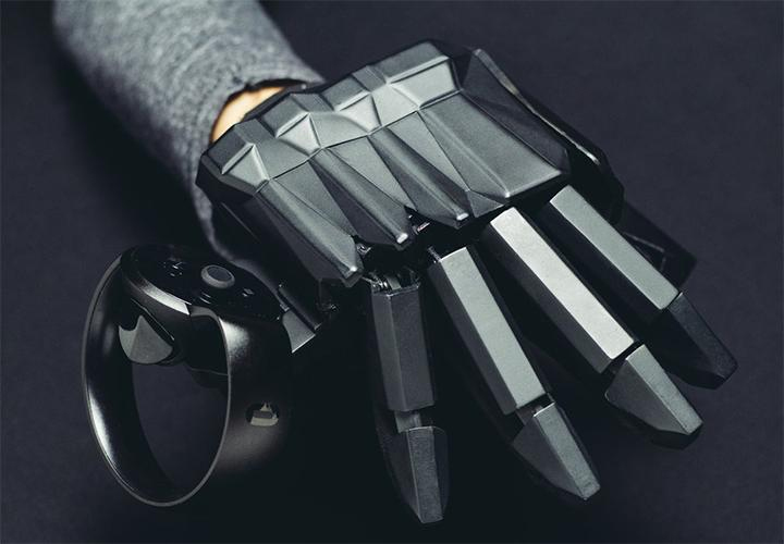 光開關(guān)器件--VR觸覺反饋手套實(shí)拍 光開關(guān)器件--VR觸覺反饋手套實(shí)拍