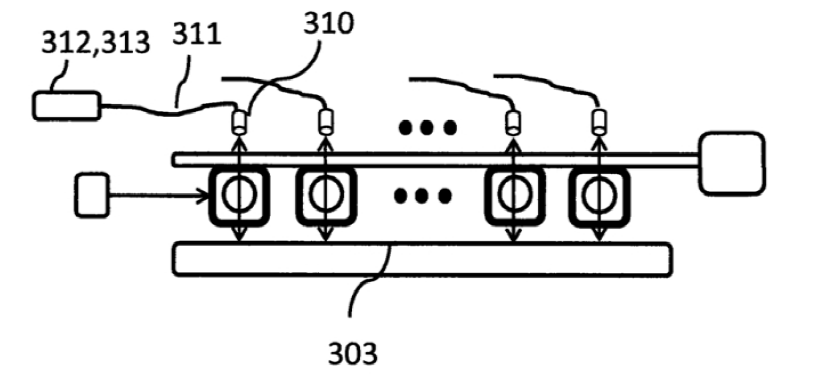 主動(dòng)對準(zhǔn)型交叉矩陣光開關(guān)結(jié)構(gòu)示意圖  - 廣西科毅光通信
