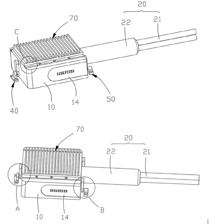 光開關光纖組件結構示意圖 - 廣西科毅光通信