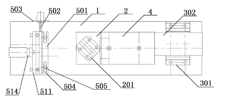 二氧化碳激光與可見光切換機(jī)械開關(guān)整體結(jié)構(gòu)俯視圖 - 廣西科毅光通信 二氧化碳激光與可見光切換機(jī)械開關(guān)整體結(jié)構(gòu)俯視圖 - 廣西科毅光通信