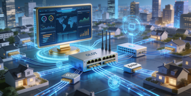 光開關(guān)-FTTH智能預(yù)測(cè)保護(hù)網(wǎng)絡(luò)概念圖